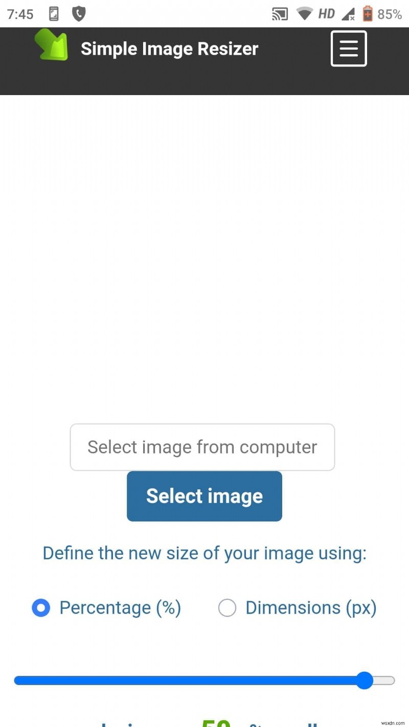 Android फ़ोटो का त्वरित आकार बदलें:चरण-दर-चरण ट्यूटोरियल 