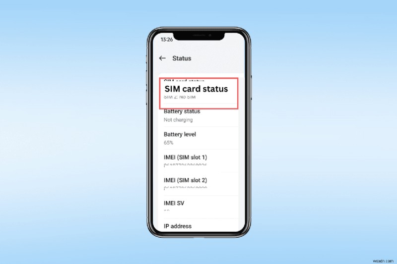Android डिवाइस पर अपना सिम कार्ड (ICCID) नंबर ढूँढना 