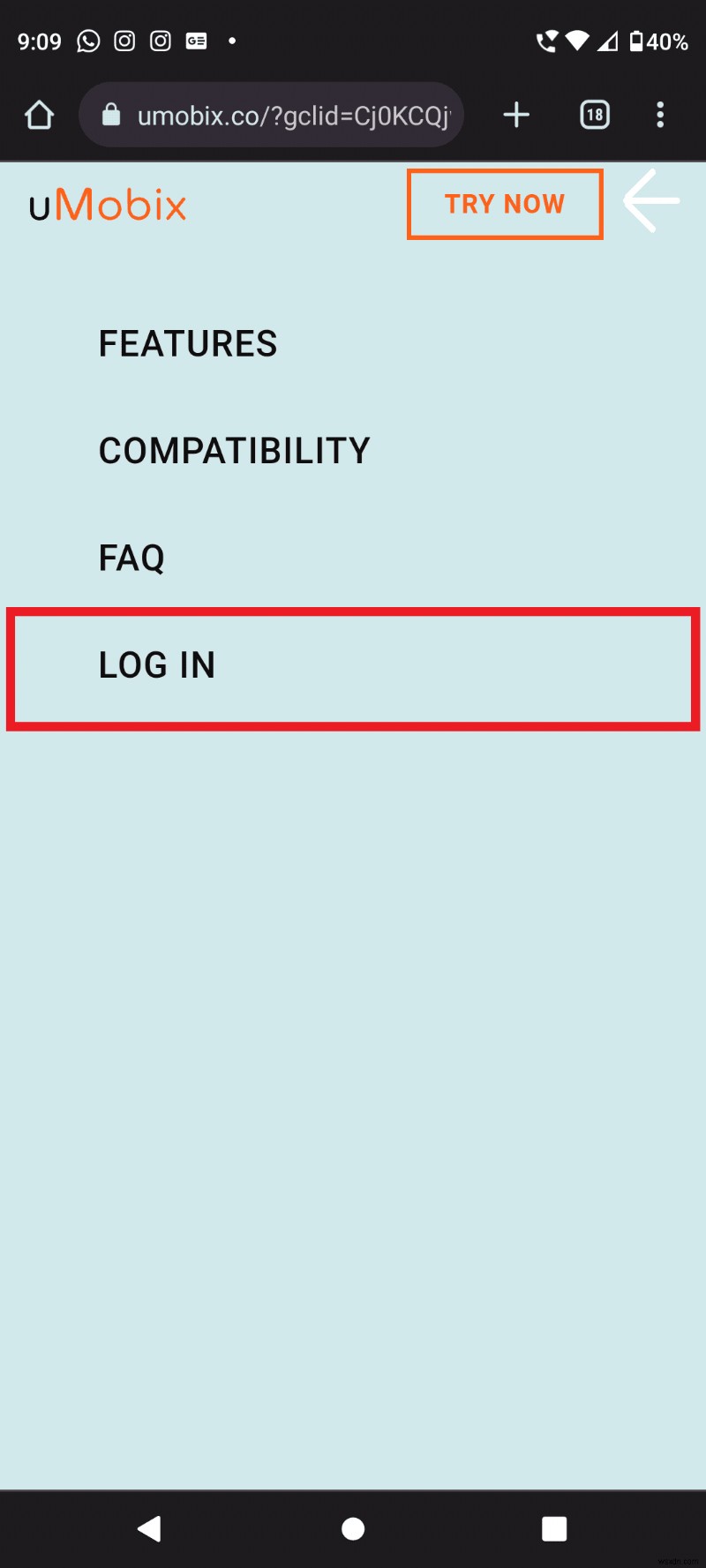 चरण-दर-चरण मार्गदर्शिका:Android डिवाइस पर uMobix इंस्टॉल करना 