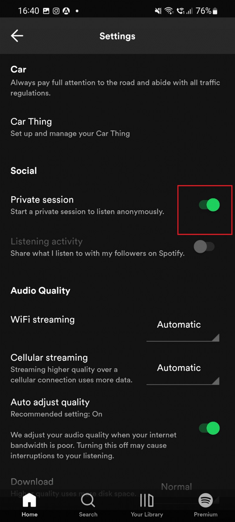 एंड्रॉइड पर Spotify  कुछ गलत हो गया  त्रुटि को हल करने के लिए शीर्ष 7 समाधान 