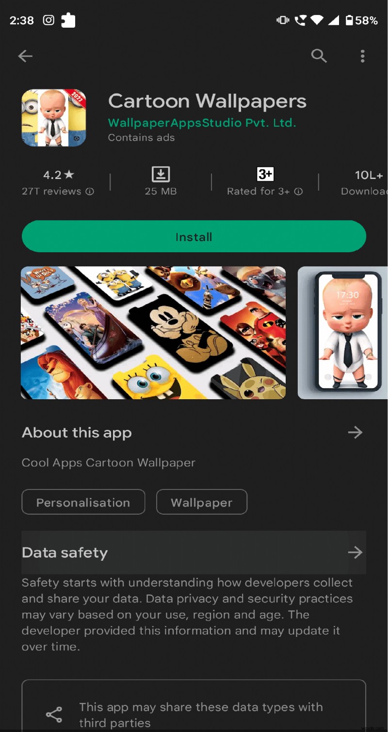 Android के लिए सर्वश्रेष्ठ 11 डिज़्नी वॉलपेपर ऐप्स - 2024 गाइड 