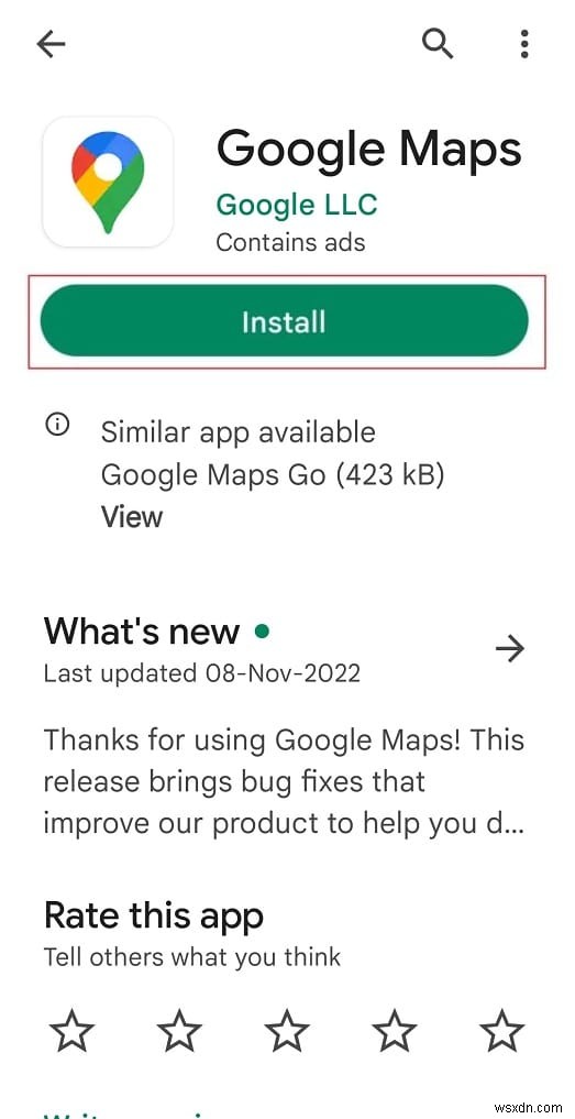 Google मानचित्र स्थान साझाकरण समस्याओं का समाधान करें:पुराने अपडेट के लिए त्वरित समाधान 
