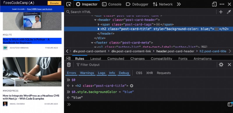 विकास दक्षता को अधिकतम करें:क्रॉस-ब्राउज़र DevTools सुविधाओं का लाभ उठाना 