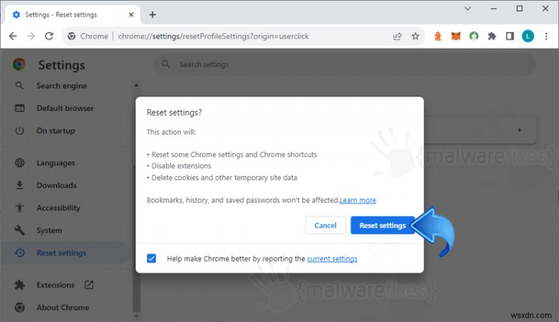 Google Chrome को फ़ैक्टरी सेटिंग्स पर पुनर्स्थापित करें:एक चरण-दर-चरण मार्गदर्शिका 