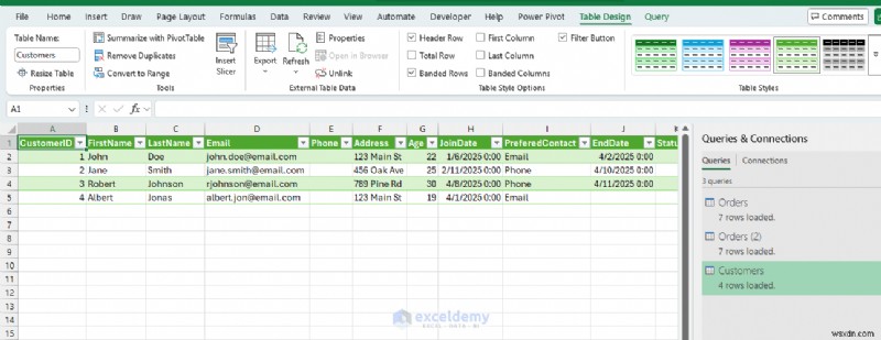 चरण-दर-चरण मार्गदर्शिका:Microsoft Access डेटा को Excel में आयात करना 