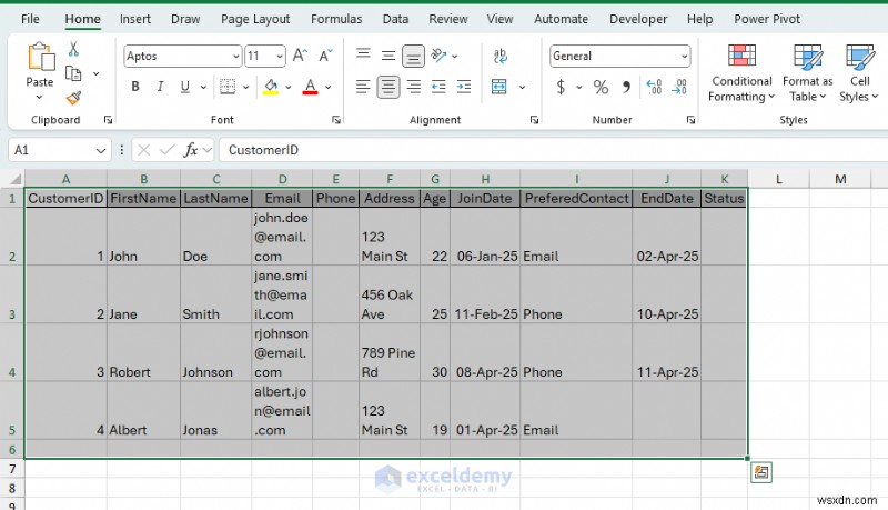 चरण-दर-चरण मार्गदर्शिका:Microsoft Access डेटा को Excel में आयात करना 