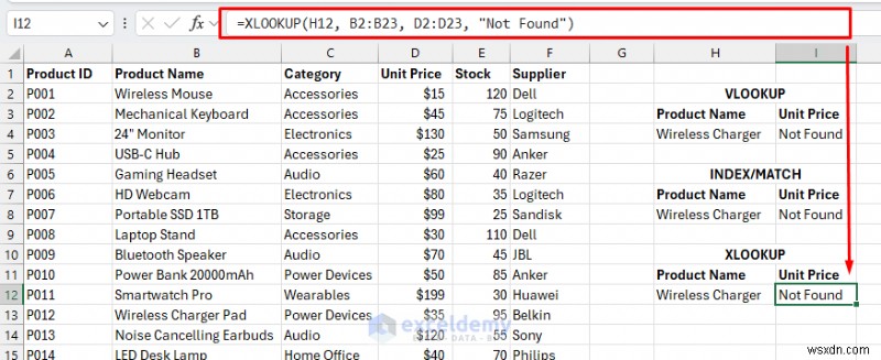 जानें कि क्यों XLOOKUP सर्वश्रेष्ठ एक्सेल लुकअप समाधान है 