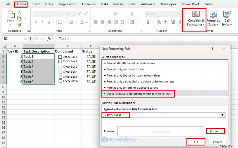 Excel में लॉक्ड‑जब तक‑पूर्ण चेकलिस्ट बनाएं:तर्क और शीट सुरक्षा के साथ चरण‑दर‑चरण मार्गदर्शिका 