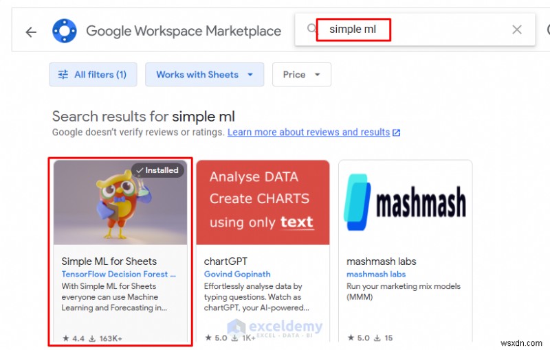 Google शीट्स का उपयोग करके मास्टर मशीन लर्निंग बेसिक्स:एक प्रैक्टिकल गाइड 