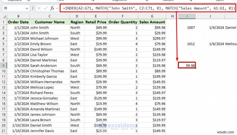उन्नत एक्सेल लुकअप में महारत हासिल करें:XLOOKUP और INDEX-MATCH-MATCH के साथ VLOOKUP से आगे 