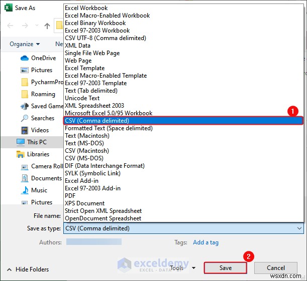 एक्सेल डेटा को DOC, PDF, CSV, XML और vCard फॉर्मेट में निर्यात करना आसान हो गया 