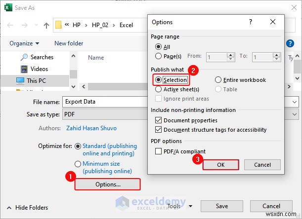 एक्सेल डेटा को DOC, PDF, CSV, XML और vCard फॉर्मेट में निर्यात करना आसान हो गया 