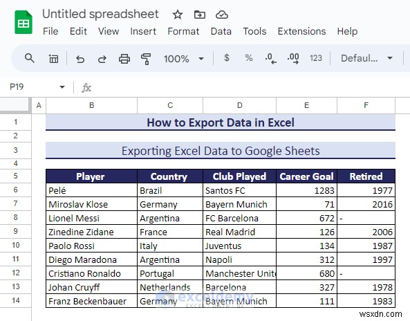 एक्सेल डेटा को DOC, PDF, CSV, XML और vCard फॉर्मेट में निर्यात करना आसान हो गया 