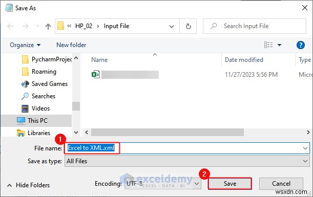 एक्सेल डेटा को DOC, PDF, CSV, XML और vCard फॉर्मेट में निर्यात करना आसान हो गया 