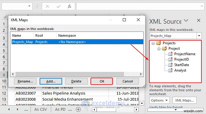 एक्सेल डेटा को DOC, PDF, CSV, XML और vCard फॉर्मेट में निर्यात करना आसान हो गया 