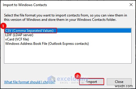 एक्सेल डेटा को DOC, PDF, CSV, XML और vCard फॉर्मेट में निर्यात करना आसान हो गया 