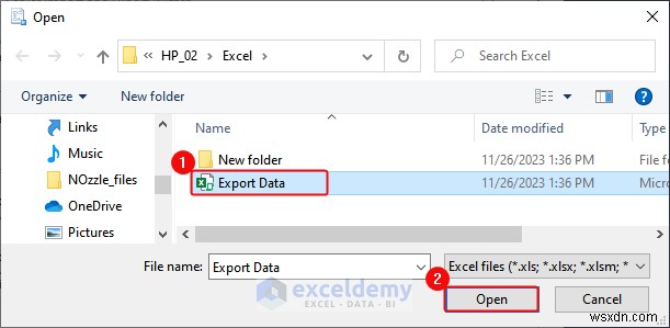 एक्सेल डेटा को DOC, PDF, CSV, XML और vCard फॉर्मेट में निर्यात करना आसान हो गया 