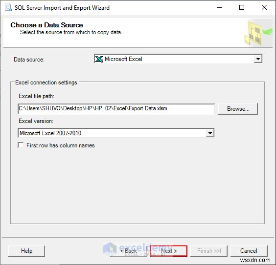 एक्सेल डेटा को DOC, PDF, CSV, XML और vCard फॉर्मेट में निर्यात करना आसान हो गया 