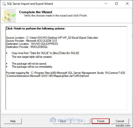 एक्सेल डेटा को DOC, PDF, CSV, XML और vCard फॉर्मेट में निर्यात करना आसान हो गया 