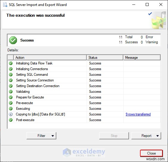 एक्सेल डेटा को DOC, PDF, CSV, XML और vCard फॉर्मेट में निर्यात करना आसान हो गया 