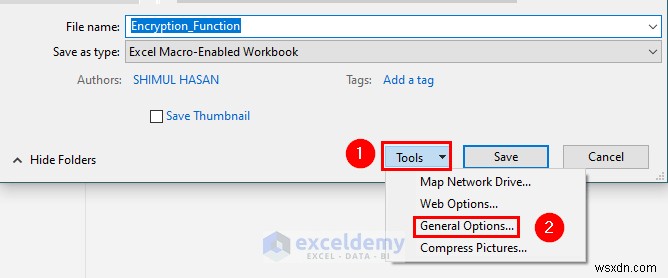 Excel में एन्क्रिप्शन फ़ंक्शन बनाने के लिए चरण-दर-चरण मार्गदर्शिका 