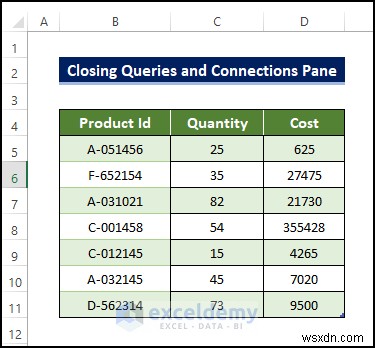 Excel में क्वेरीज़ और कनेक्शन फलक को आसानी से बंद करें - चरण-दर-चरण मार्गदर्शिका 