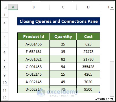 Excel में क्वेरीज़ और कनेक्शन फलक को आसानी से बंद करें - चरण-दर-चरण मार्गदर्शिका 