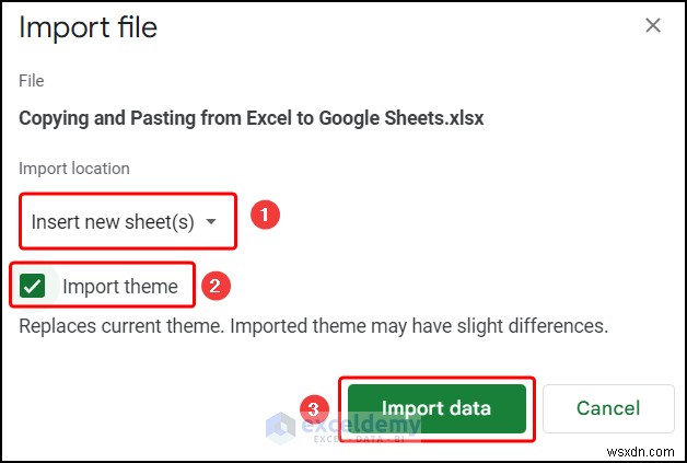 एक्सेल डेटा को Google शीट्स में निर्बाध रूप से स्थानांतरित करें:4 सिद्ध तकनीकें 
