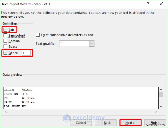 Excel में VCF (vCard) फ़ाइलें खोलें:2 आसान तरीके 