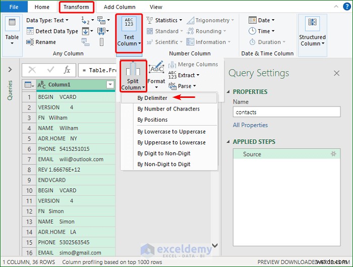 Excel में VCF (vCard) फ़ाइलें खोलें:2 आसान तरीके 