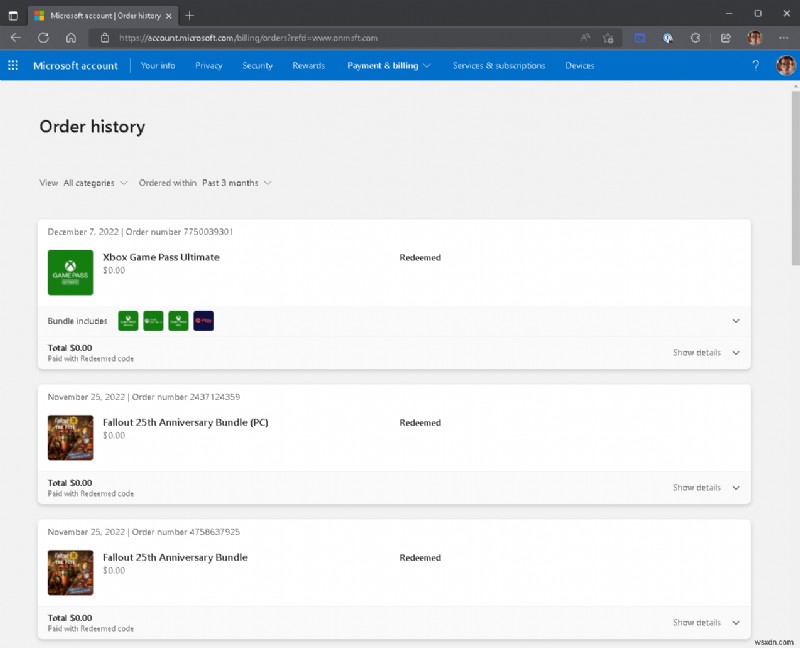 Xbox गेम पास अल्टिमेट और Microsoft 365 गिफ़्ट कार्ड और कोड रिडीम करें - चरण-दर-चरण मार्गदर्शिका 