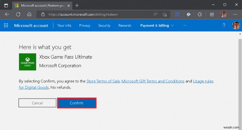 Xbox गेम पास अल्टिमेट और Microsoft 365 गिफ़्ट कार्ड और कोड रिडीम करें - चरण-दर-चरण मार्गदर्शिका 