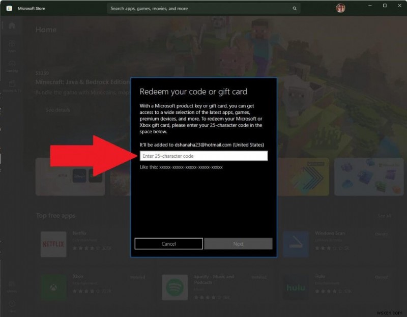 Xbox गेम पास अल्टिमेट और Microsoft 365 गिफ़्ट कार्ड और कोड रिडीम करें - चरण-दर-चरण मार्गदर्शिका 