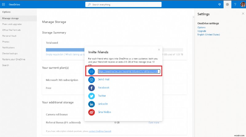 Windows11 और वेब पर अपना OneDrive संग्रहण प्रबंधित करें:सीमाओं से बचें और स्थान खाली करें 