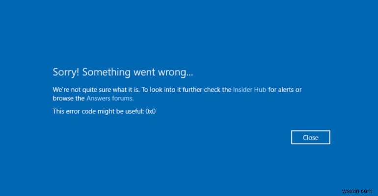 Windows 11 0x0 त्रुटि ठीक करें:आसान समस्या निवारण चरण 