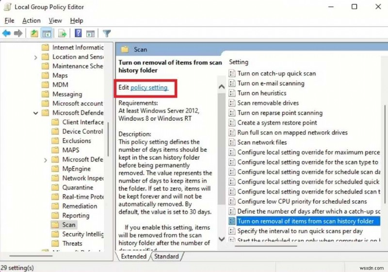 Windows11 पर Microsoft डिफ़ेंडर सुरक्षा इतिहास साफ़ करने के लिए चरण-दर-चरण मार्गदर्शिका 