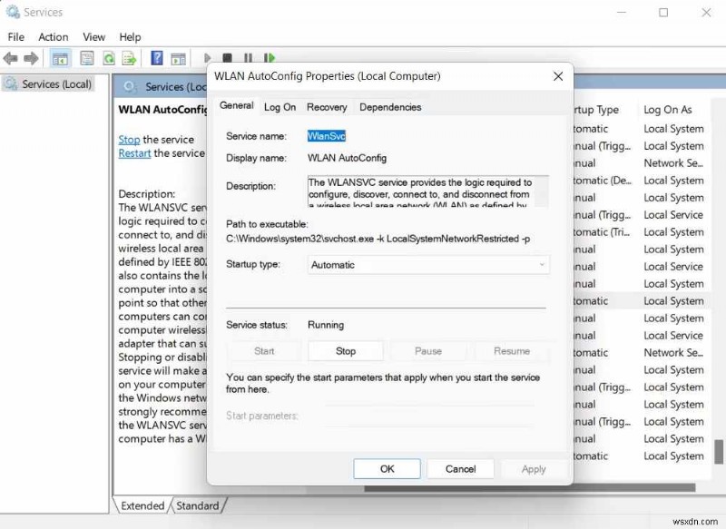  Windows WLAN AutoConfig प्रारंभ नहीं कर सका  सेवा त्रुटि को शीघ्रता से हल करें 