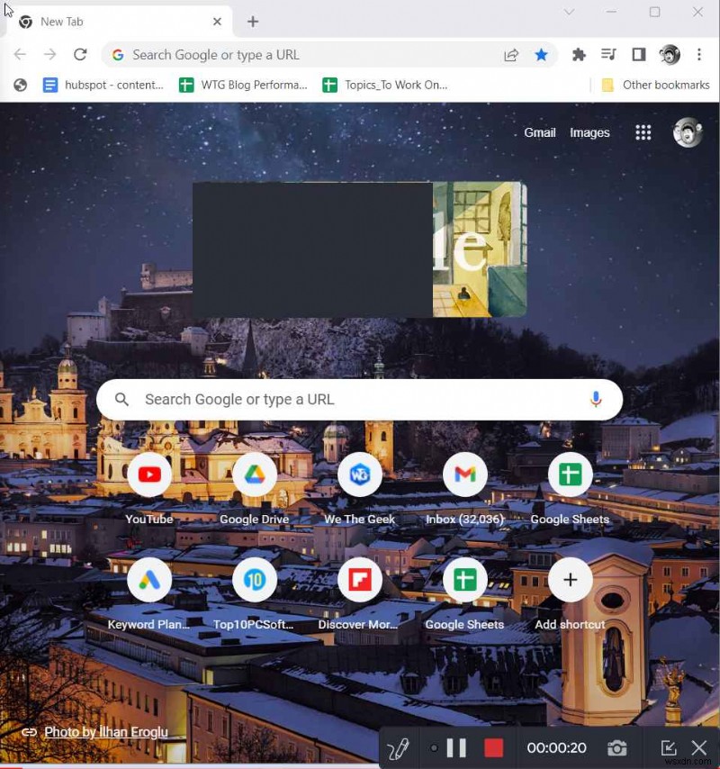 चरण‑दर‑चरण मार्गदर्शिका:अपनी Google Chrome ब्राउज़र विंडो रिकॉर्ड करना 