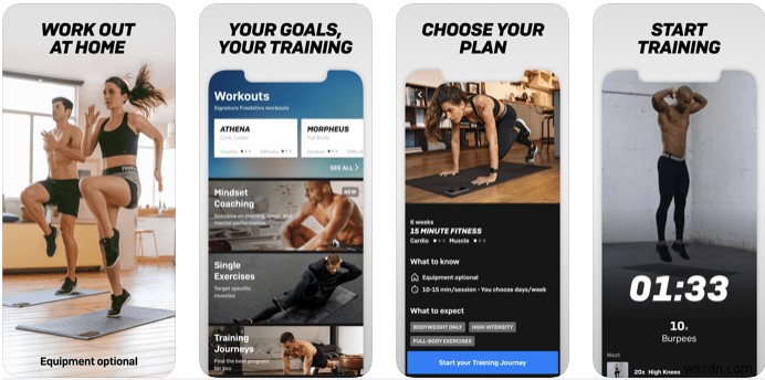 2023 के शीर्ष HIIT होम वर्कआउट ऐप्स:कहीं से भी अपनी फिटनेस को बढ़ावा दें 