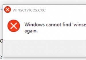 विंडोज़ पर Winservices.exe त्रुटियों को ठीक करना:चरण-दर-चरण मार्गदर्शिका 