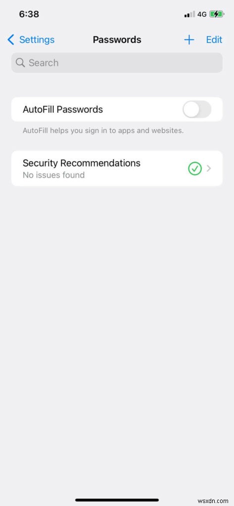 अपने iPhone के सहेजे गए पासवर्ड आसानी से ढूंढें और प्रबंधित करें 
