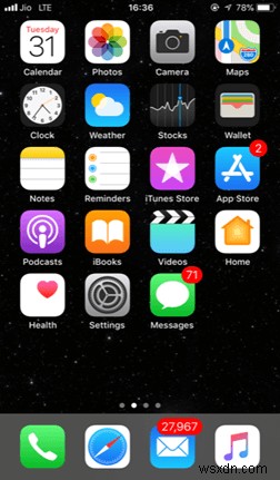 अपने iPhone को सुरक्षित करें:iOS11 पर पासकोड वाले ऐप्स छिपाएँ 