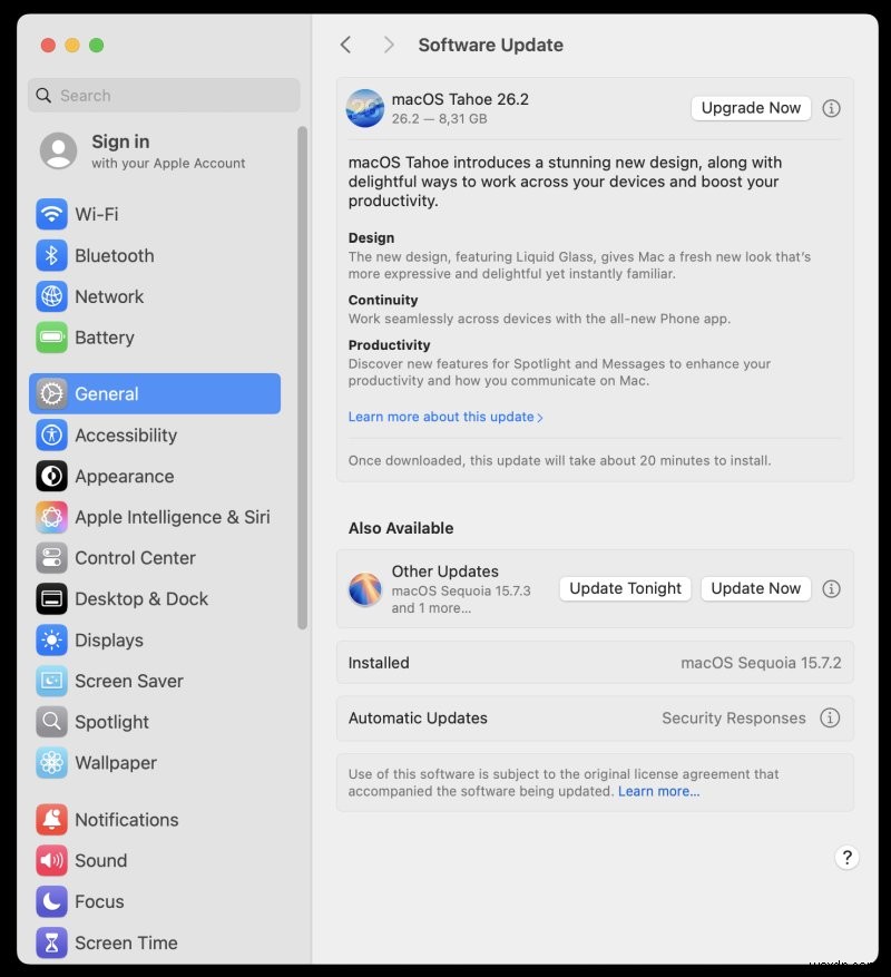 MacOS Tahoe में अपग्रेड करना:मुख्य निष्कर्ष, अवलोकन और व्यावहारिक युक्तियाँ 
