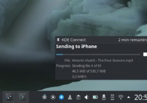 KDE कनेक्ट का उपयोग करके आसानी से स्थानीय संगीत को अपने iPhone में स्थानांतरित करें 