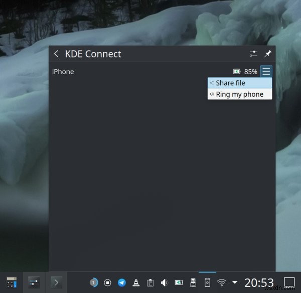 KDE कनेक्ट का उपयोग करके आसानी से स्थानीय संगीत को अपने iPhone में स्थानांतरित करें 